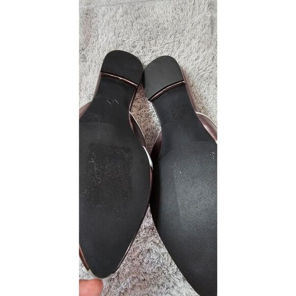 NEW Katy Perry The‎ Stephanie Bow Mules, Women's Size 5.5 Gun Metal Holiday - Picture 3 of 5